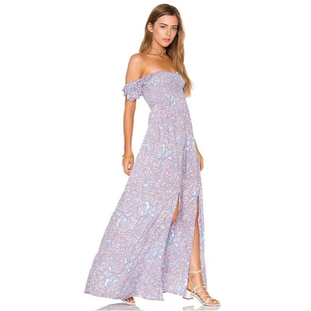 Tiare Hawaii Hollie Printed Maxi Dress